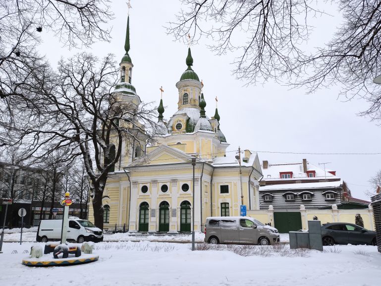Екатерининская церковь в Пярну Эстония