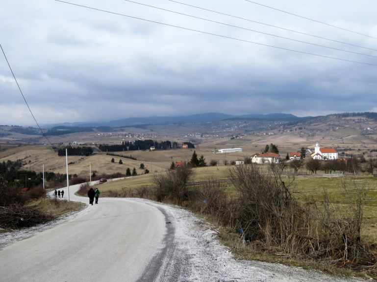 Проезжая по сельской местности Боснии