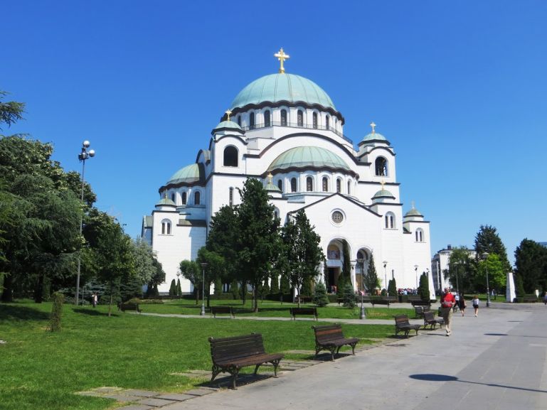Собор Саввы - одно из лучших мест в Белграде, Сербия.
