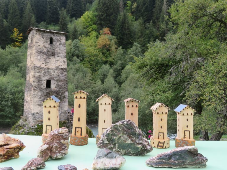 Башня любви из Местии в Ушгули Сванети