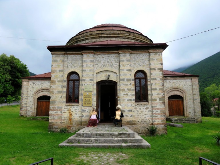 Three saints church in Sheki Azerbaijan
