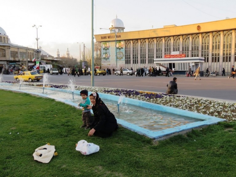Площадь Имама Хомейни в Хамадане