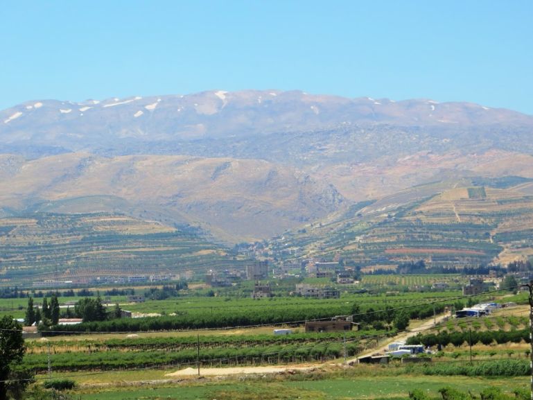 Долина Бекаа в Ливане
