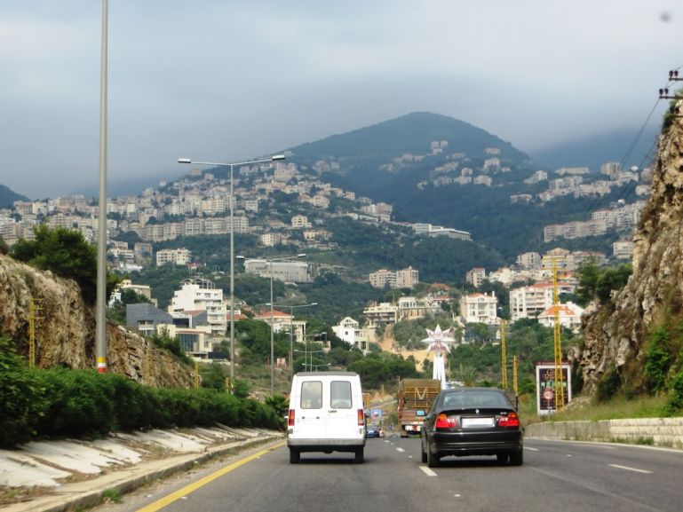 Дорога из Бейрута в Баальбек