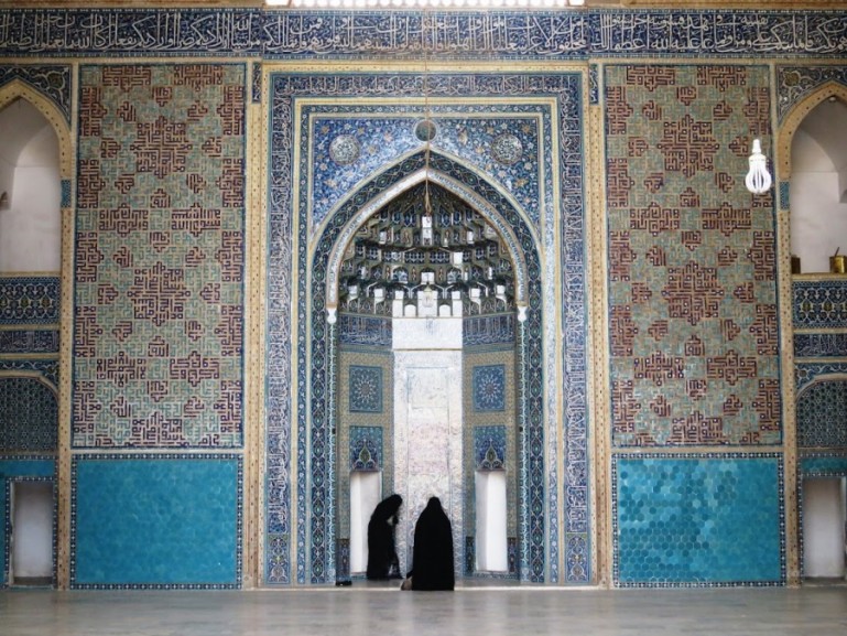The blue mosque is among the top things to do in Yazd