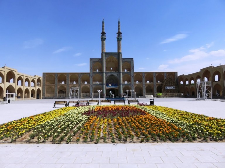 The amir chakmakh square in Yazd 