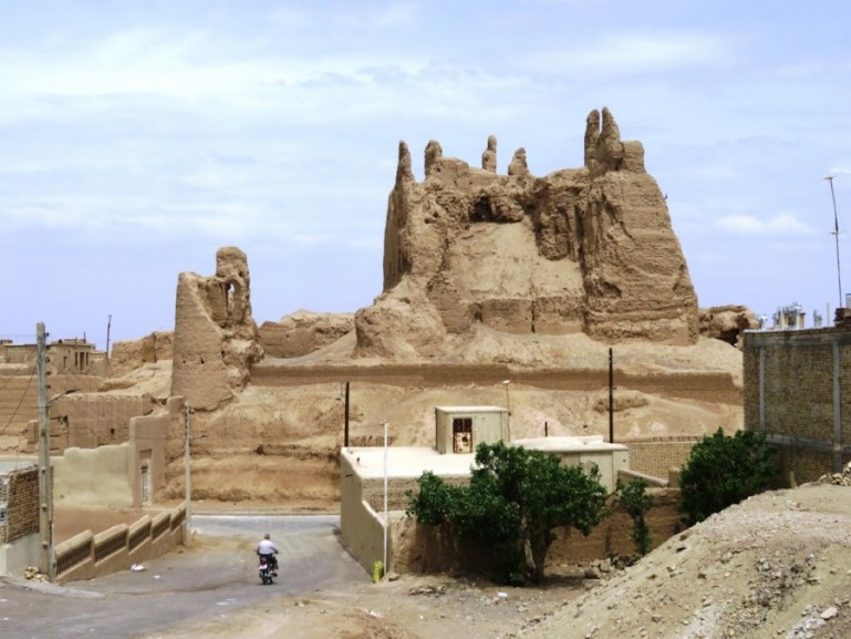 The old castle in Nain near Yazd Iran