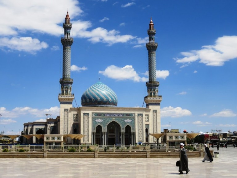 Мечеть Азам в Куме Иран