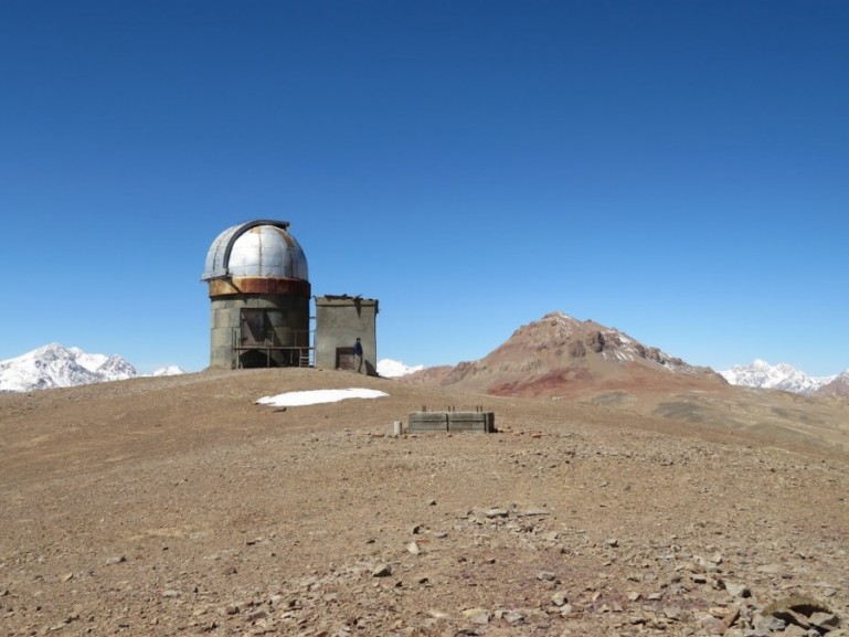 Shorbulak observatory on the Pamir highway Tajikistan
