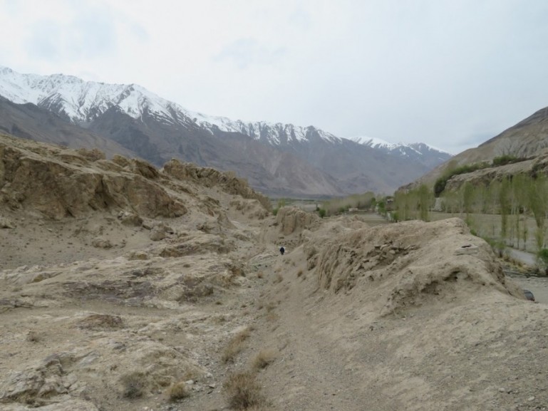 Namadgut fort on the Pamir highway Tajikistan