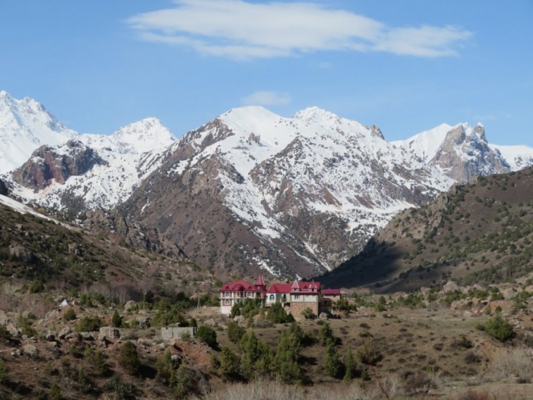 Фанские горы в Таджикистане