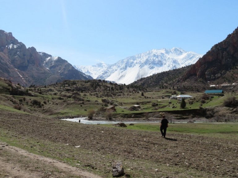 Фанские горы в Таджикистане