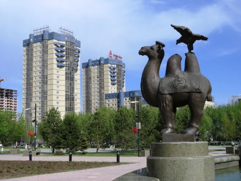 Центральный парк в Нурсултан Астана